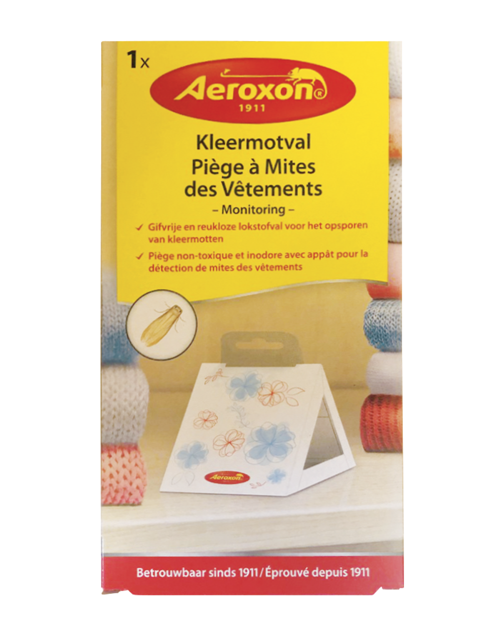 Aeroxon Piège à mites de vêtements 2 pce à petit prix