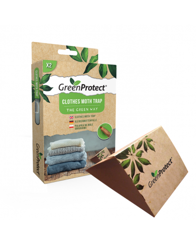 GREEN PROTECT PIEGES A MITES DU VETEMENT lot de 2 jusqu'à épuisement