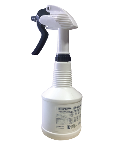 Spray désinfectant prêt à l'emploi pour milieux professionnels d'assai