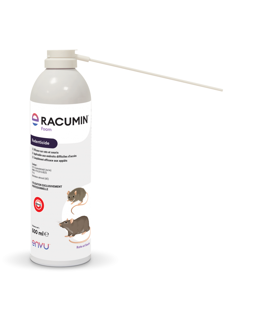 Racumin Foam - Produit anti rat professionnel